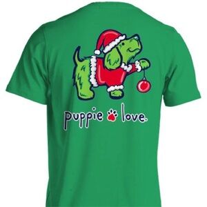 Puppie Love kids Grinch short sleeve tee